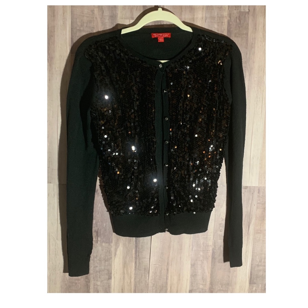 Sequined cardigan